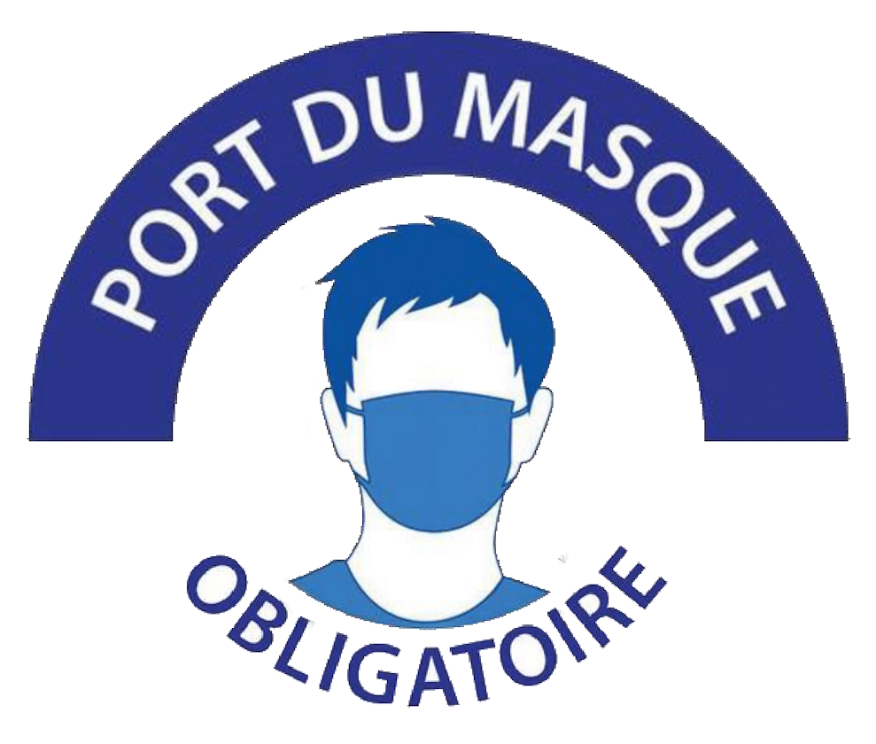 Affiche port du masque obligatoire