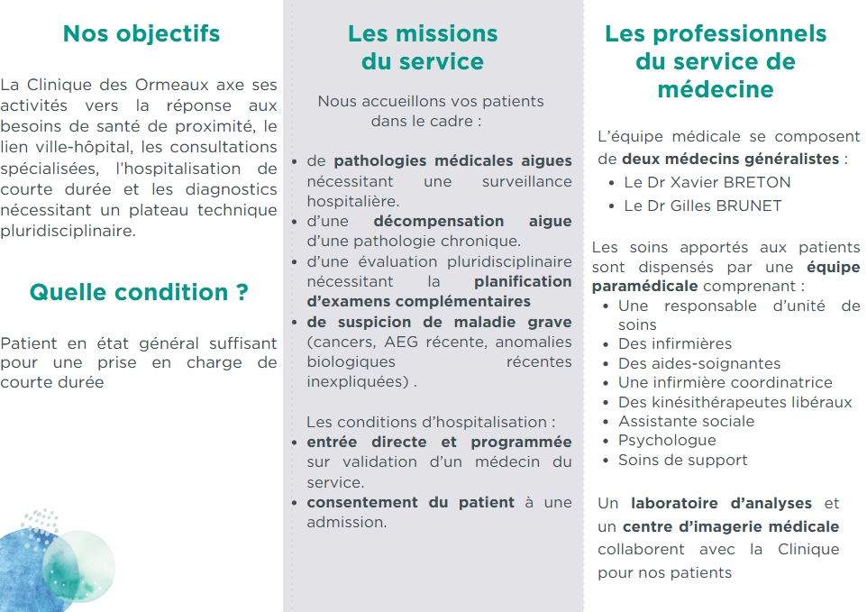 Affiche de l'ouverture du nouveau service de medecine - page 2