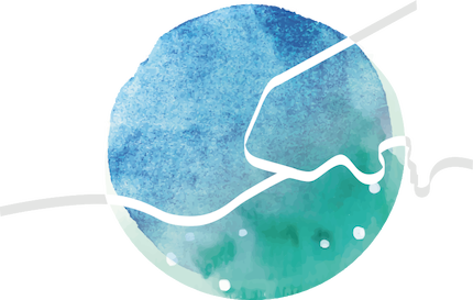 Affiche logo clinique des ormeaux