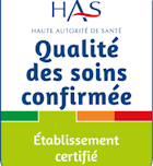 Affiche logo clinique des ormeaux